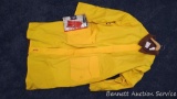 XL Marlboro rain jacket with a poncho in the pocket.