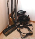 Rainbow SE vacuum system with carpet cleaner. Hose needs to be replaced.