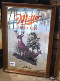 Miller High Life White-tailed Deer beer mirror is 22