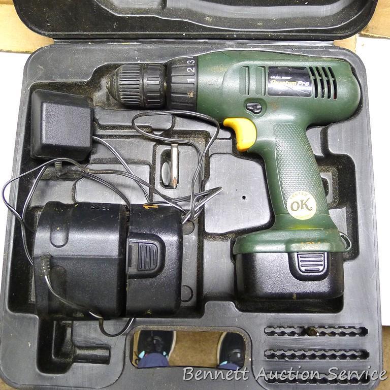 Black Decker Quantum Pro 12V cordless drill. Proxibid