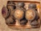 The note found with these suggests that they are antique carbide buggy or automobile lights. One has