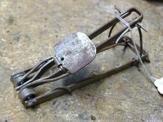 Victor ATC gopher trap is 6" long.