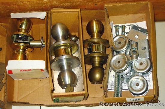 Sliding door rollers appear new; 3 door handles.