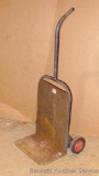 Metal hand cart measures 20.5