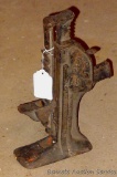 Simplex No. 39 cast iron jack. Stands 12