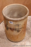 American Metalware Co. Chicago, IL. No. 5 crock. Has a drain hole in the bottom. Measures 12