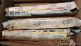 Assortment of welding rod including 7018, 5/32 6013