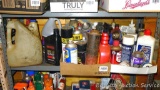 No shipping - collection of automobile chemicals, includes Hear, Gum Out, WD40, Silicone and more.