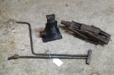 Automotive screw jacks with handles. 8