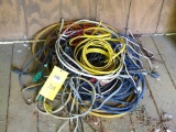 Assorted lengths of copper wire used for scrap