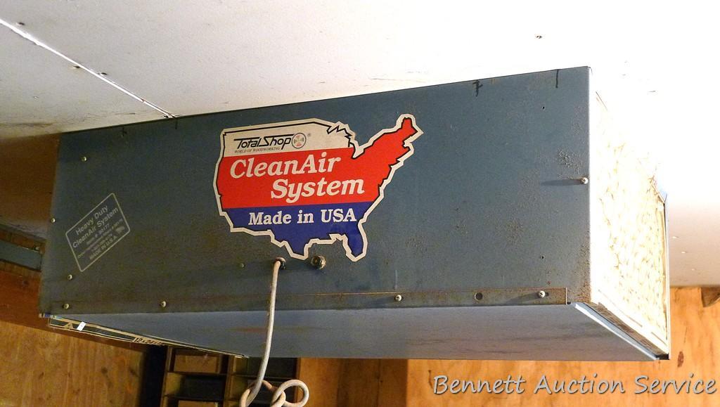 Total Shop heavy duty clean air system No. 90177 Proxibid