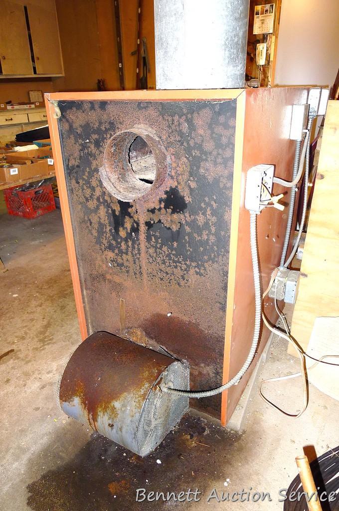 Energy King wood furnace with domestic hot water | Proxibid