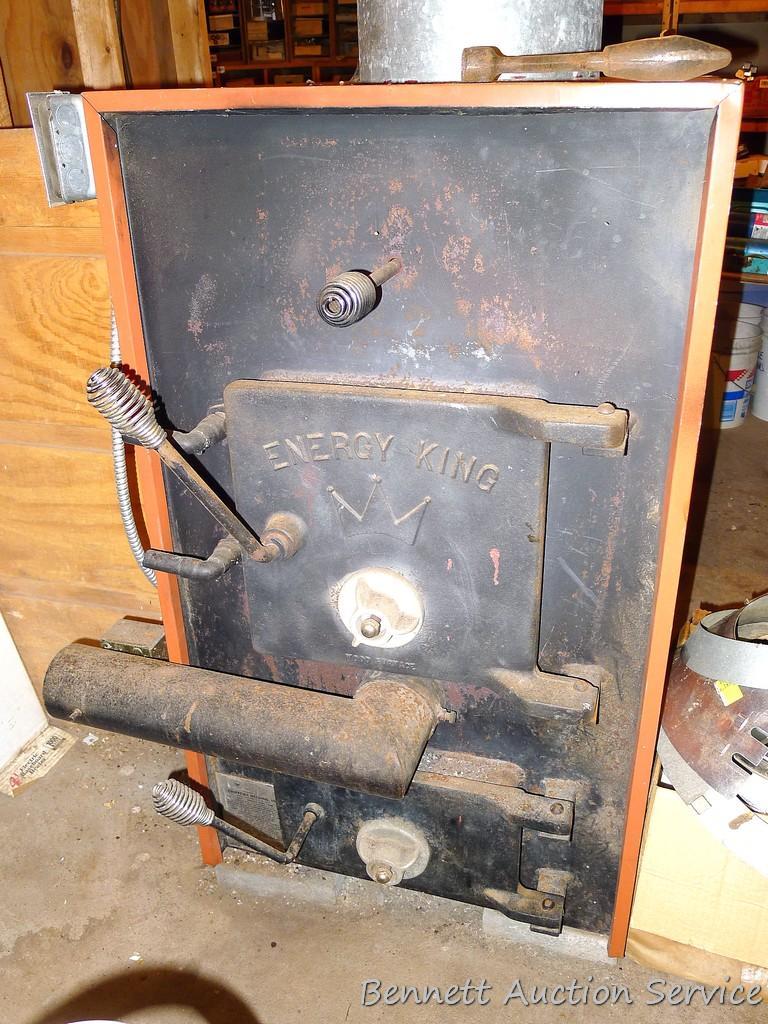 Energy King wood furnace with domestic hot water | Proxibid
