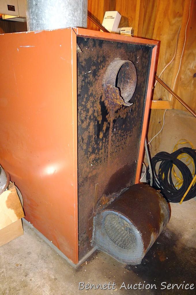 Energy King wood furnace with domestic hot water | Proxibid