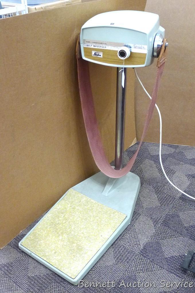 Nadco Vari-Speed Control Belt Massager. Vintage | Proxibid Nadco Vari-Speed Control Belt Massager. Vintage | Proxibid