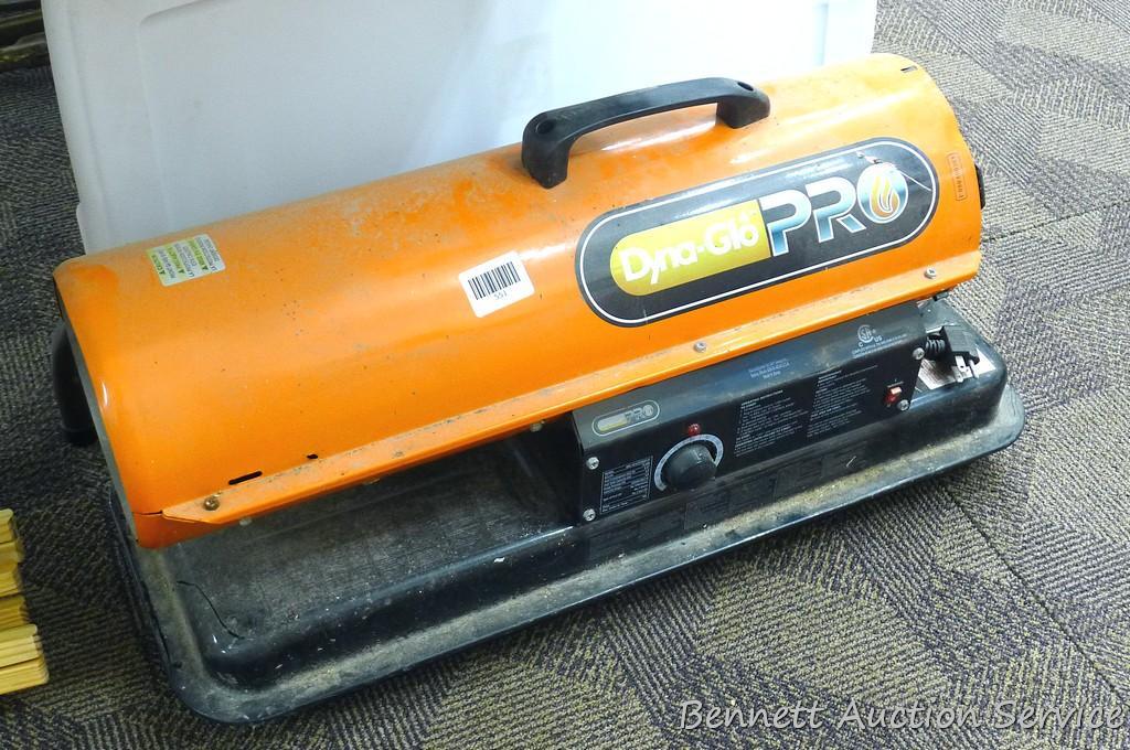 Dyna-Glo Pro 75,000 BTU heater. Uses Kerosene, | Proxibid
