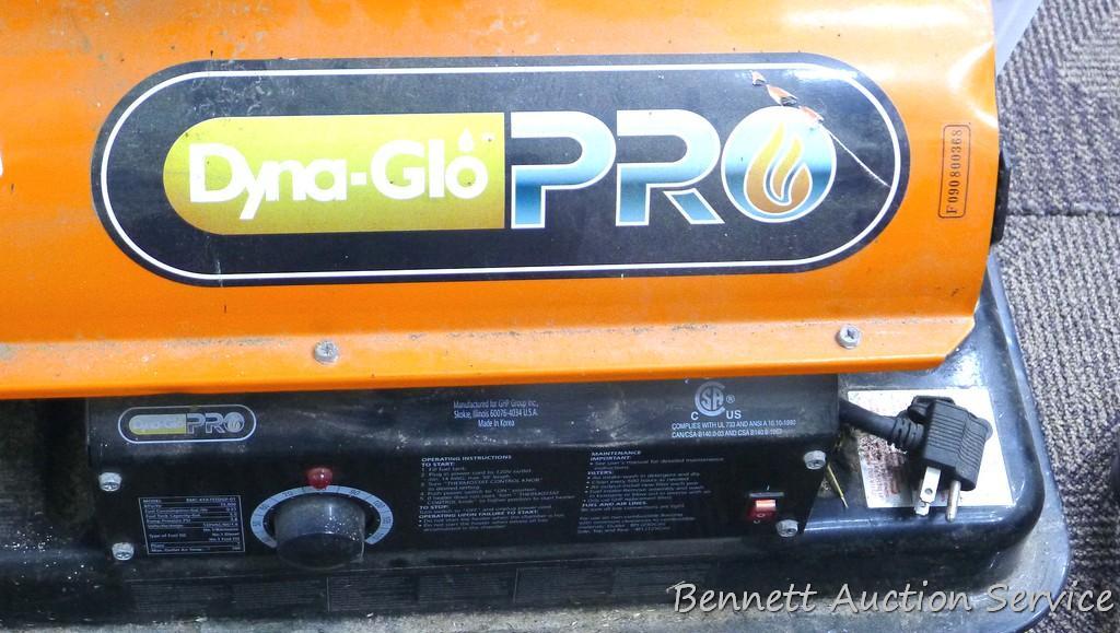Dyna-Glo Pro 75,000 BTU heater. Uses Kerosene, | Proxibid