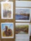 Four signed duck and/or duck hunter prints, three are numbered. William Koelpin print entitled