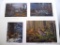 Four signed & numbered Ruffed Grouse prints by Scott Zoellick. 'Winter Portrait', 24-1/2