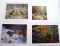 Four signed & numbered Ruffed Grouse prints. Jim Kloetzke 'Autumn Ivy', 21-1/2