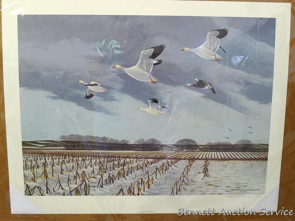 Five Duck Prints By Kathy Flynn, Ken Kunzer, Rhynard Klingbeil, And Richard Evans Younger. Two Kathy | Art, Antiques & Collectibles Art Prints & Posters | Online Auctions | Proxibid