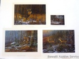 Three signed & numbered wildlife prints by Scott Zoellick and Don Kloetzke. Zoellick prints