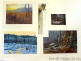 Five signed & numbered wildlife prints by Scott Zoellick, Pat Ruesch and Mike Casper. Zoellick print