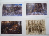 4 signed and numbered prints; 'Out of the Northwoods' by Jerry Gadamus measures 22