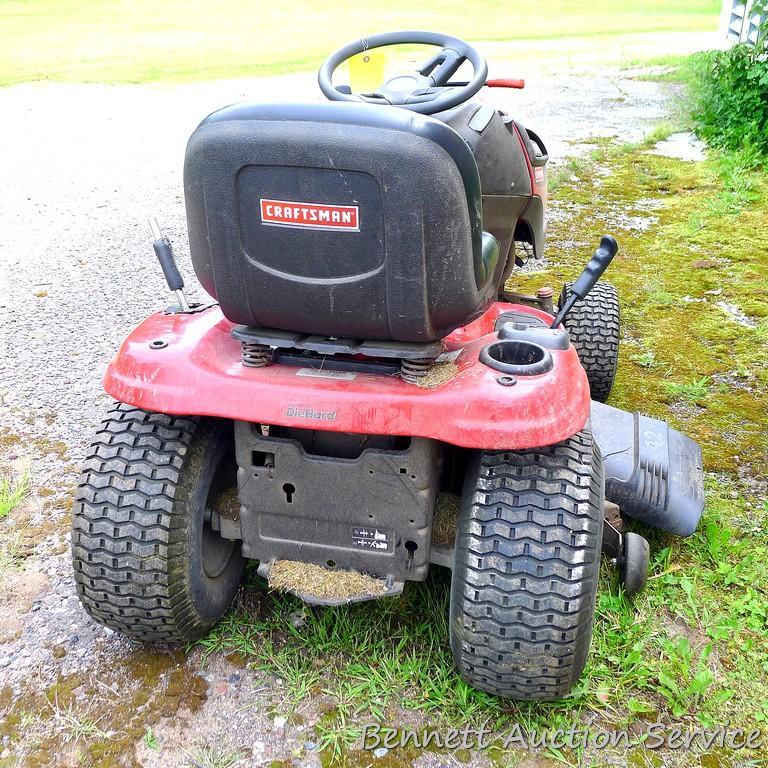 Craftsman yt3000 riding discount mower