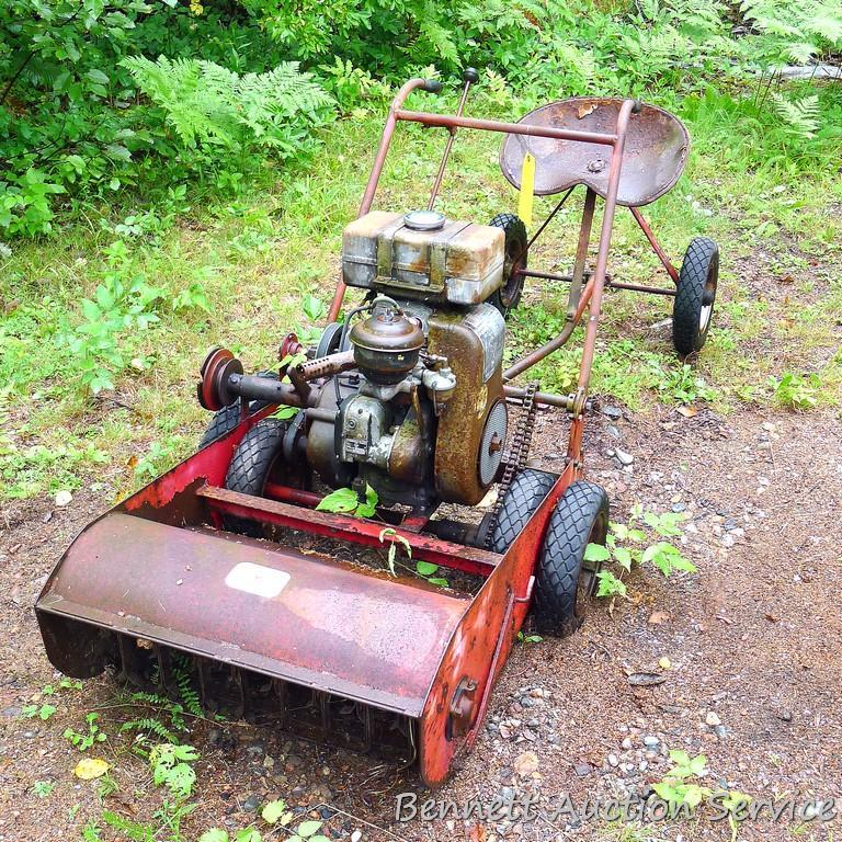 Ride on flail 2025 mower