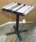 Adjustable stand to hold up lumber with extra rollers, 20