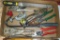 Lock Jaw pliers; Tool Shop flat file 16-1/2