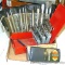 Stud sensor; drill bits in metal case; Rockford punch & chisels in plastic carry case