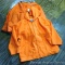 Insulated blaze orange hunting jacket and pants, jacket 2X, pants 46; Plus a lightweight blaze