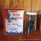 Original box of Eagle Claw fish hooks, box is marked Style 84, Size 8/0. Plus a 5