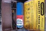 Vintage Craftsman propane torch kit. Metal case, really cool. Extra tips. Will ship without