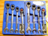 Set of Rapid Reverse Crescent metric wrenches.