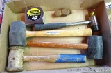 Leather soft blow mallet 12