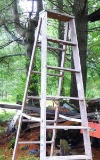Werner 8 ft. wooden step ladder.