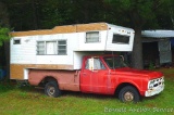 1967 GMC heavy 1/2 ton Camper Special pickup truck with V8 engine 4 speed manual transmission and