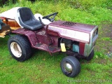 Ranch King Classic hydrostatic lawn tractor starts, runs and drives.
