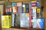 Staples, various lengths; colored nails; machine screws; washers and more.