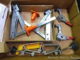 Black & Decker WorkMate work center and vise attachment clamps; lock down clamps.