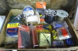 Partial rolls of speaker wire & automotive wire; butt connectors; heat shrink; eyelets and more.