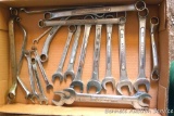 Craftsman, Snap-On and other combination, box & open end wrenches.