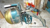 Scott-Atwater 10 hp outboard boat motor as pictured.