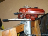 Sea King 1.5 hp outboard boat motor Model 84GG9003A. Turns over, has compression.