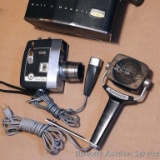 Bell & Howell Zoomatic Director Series 8mm movie camera Model 414-414P with original case and