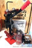 MEC 600 Jr. Mark V reloading press as pictured with original box, manual and extras.