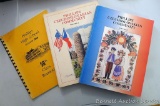 Volume I and II of the Phillips Czechoslovakian Community books, plus Phillips High School Class of